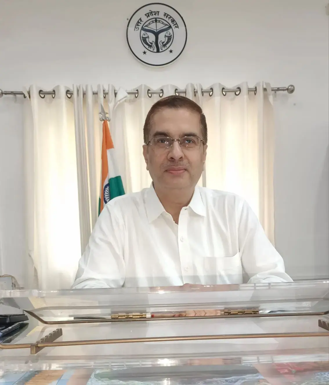 DM Sonbhadra : Photo - Sonprabhat News 